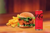 Crispy Chicken Burger Meal